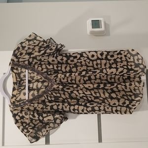 Express flutter sleeve blouse